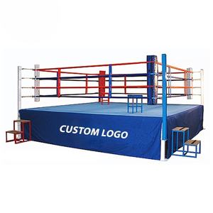 Venta al por mayor Competencia Profesional Anillo de Boxeo Falda Lateral Lona Oxford CORDURA Tela Duradero Ligero Personalizado Color Logo - Product Image 5