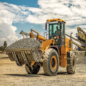 รถตักล้อยางขับเคลื่อน4x4ที่แข็งแรงทนทานเหมาะสำหรับไซต์งานที่มีอยู่จัดส่งรวดเร็วและชิ้นส่วนพรีเมี่ยม - Product Image 3