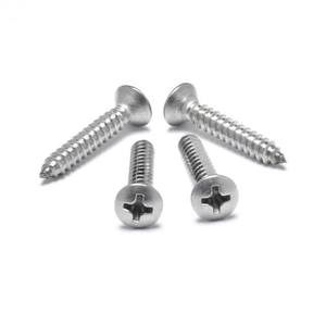 Tornillo Autorroscante de Cabeza Ovalada de Acero Inoxidable 410 # 10X3-4 - Product Image 1