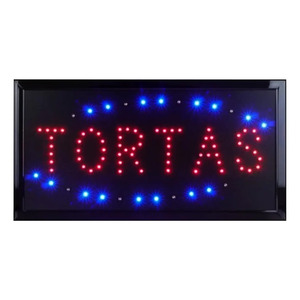 LED <b>Light</b> <b>Up</b> <b>Sign</b> for Cakes, Hanging Business Illuminated <b>Sign</b> - Assorted Colors - Product Image 1