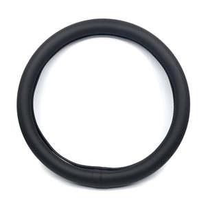 Stock local Aegis Grip Ver.2 PU cuir voiture volant poignée couverture respirant sport noir Peugeot populaire voiture accessoires - Product Image 1