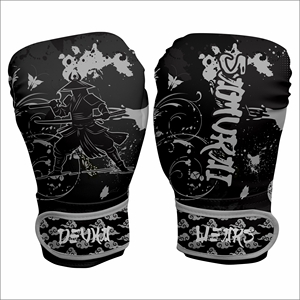 Gants MMA en cuir de vachette doré de haute qualité Gants de combat et d'entraînement professionnels personnalisables - Product Image 5