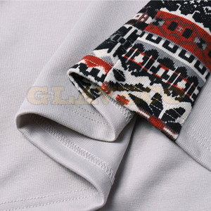 T-shirts pour hommes en matériau durable, coupe classique, polyester/coton, séchage rapide, respirant, écologique - Product Image 5