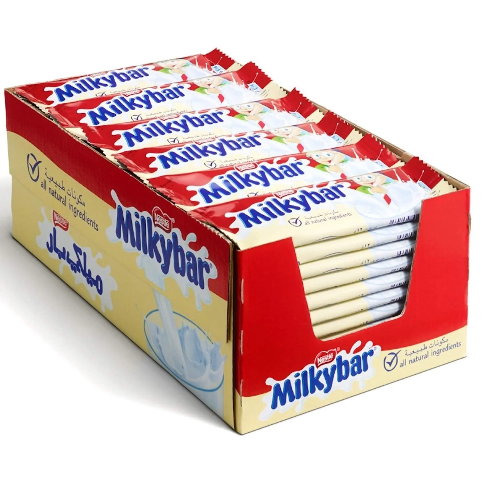 Nestle Milky bar Weiße Schokolade, 42 g Box