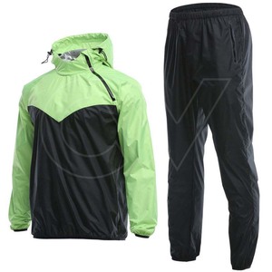 Top qualité Gym Fitness à manches longues imperméable coupe-vent hommes survêtement respirant à manches longues mi-longueur hommes survêtement - Product Image 6