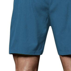 Pantalones cortos de gimnasio de estilo informal para hombre de tendencia superior hechos a medida multicolor liso teñido 100% poliéster lienzo diseño de patrón sólido - Product Image 4