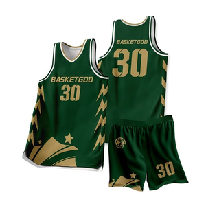 Maillot de basket-ball d'impression par transfert de chaleur vêtements de sport maillot de basket-ball conception Laker vêtements de basket-ball uniformes - Product Image 4