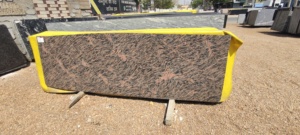 Tendance vente peau de tigre granit indien Beige pierre avec rayures poli grand Format dalles cuisine salle de bain sol FOB inde - Product Image 4