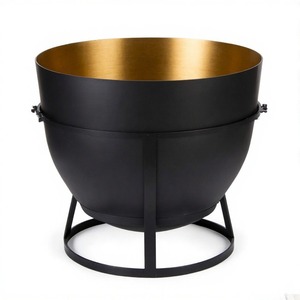 Foyer de designer ShadowTide avec finition résistante aux intempéries Chauffage de patio de jardin extérieur Utilisation de camping et de décoration - Product Image 1