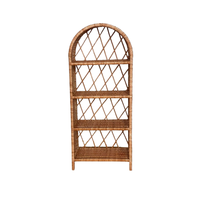 Étagère séparatrice de pièce en rotin et bambou naturel de haute qualité pour la décoration intérieure, marque Son Tra Craft, couleur et taille personnalisables