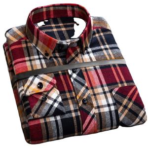 Camisa de Franela Casual para Hombre, Fabricada en Fábrica, Personalizada, 100% Algodón, de Alta Calidad, Estilo Urbano, Venta Caliente OEM - Product Image 5