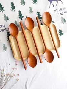 ช้อนไม้ทนทานครัวภาชนะผสมช้อนธรรมชาติที่มีคุณภาพสูงสำหรับการขายขายส่งเป็นมิตรกับสิ่งแวดล้อมจากเวียดนาม - Product Image 4