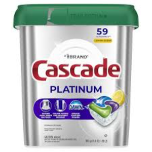 Cascade Platinum Action Pacs, Detergente para Lavavajillas, Aroma Fresco, 14 Unidades - Product Image 3