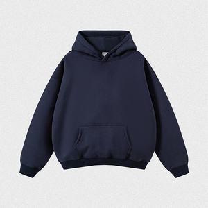 480G Custom <b>Hoodies</b> <b>Men</b> <b>Plain</b> Blank Pullover Unisex Heavyweight Cotton Hoodie Puff Printing Embroidery Brand Logo <b>Men's</b> <b>Hoodies</b> - Product Image 5