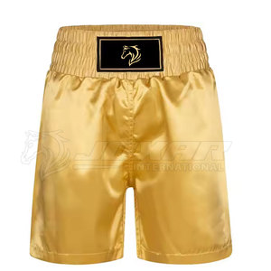 Pantalones cortos de boxeo para adultos de alta calidad hechos a medida para hombres 100% poliéster de secado rápido ligero duradero - Product Image 1
