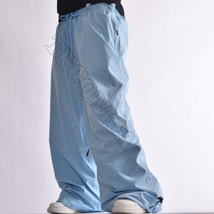 Pantalon de ski pour homme Streetwear personnalisé OEM Snowboard Respirant Imperméable Fermeture à glissière Coupe-vent Oversize Chaud Léger - Product Image 4