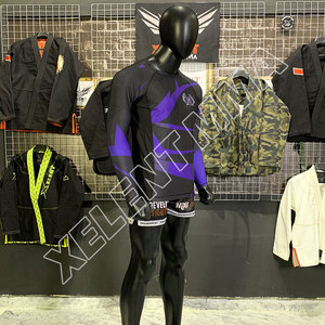 Diseño personalizado Mma Rash Guard Bjj Rashguard con su logotipo - Product Image 2