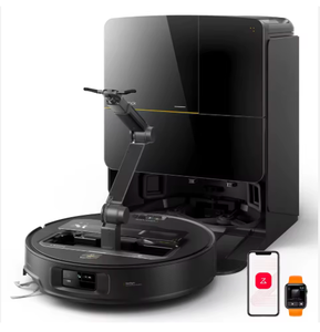 NUEVO Robot Aspirador y Fregador Saros Z70, Succión OmniGrip de 22,000 Pa, Tecnología FlexiArm Riser, Lavado con Agua Caliente y Autolimpieza - Product Image 1