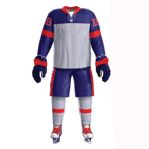 Diseña tu propio uniforme de hockey sobre hielo, uniforme de hockey sobre hielo ligero, cómodo uniforme de hockey sobre hielo a la venta, transpirable - Product Image 1