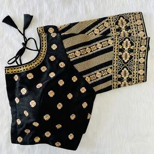 Readymade-Blusa de seda con costuras pesadas, ropa de novia de talla grande con estilo abierto, acolchada, suave, con ganchos hechos a mano - Product Image 2