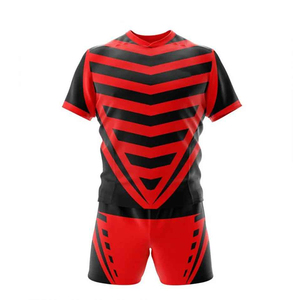 Uniforme de rugby OEM maillots de rugby durables personnalisés pour les équipes kit de vêtements de sport durables de haute qualité - Product Image 2