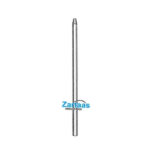 2024 High Quality Stainless Steel Dental Instrument Mirror Handle Solid with cone Socket