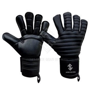 Gants de gardien de but hybrides les plus vendus - Cuir de haute qualité, protection antidérapante des doigts, design personnalisable, couleurs fabriquées au Pakistan - Product Image 1