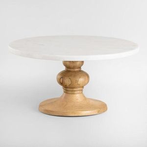 Soporte de pastel pequeño chapado en oro de aluminio moderno de lujo para decoración de comedor del hogar Soporte de pastelería de nuevo diseño - Product Image 5