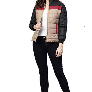 Vestes matelassées pour femmes quantité minimale de commande bas Conception personnalisée Vestes matelassées pour femmes 2025 Nouveau style Vestes matelassées pour femmes - Product Image 5