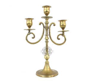 Bougeoir Menorah le plus vendu pour les mariages et les fêtes de fiançailles Décoration Bougeoir en métal Candélabre. - Product Image 5