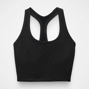 Camisetas sin mangas personalizadas de alta calidad para gimnasio y Fitness para mujer, camisetas de algodón 100% transpirables para entrenamiento de Yoga con técnicas de diamantes de imitación OEM - Product Image 6