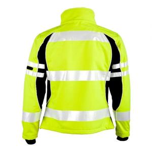 Chaquetas DE TRABAJO cómodas de último diseño Servicio OEM Venta caliente Chaqueta de trabajo de alta visibilidad de seguridad reflectante - Product Image 5