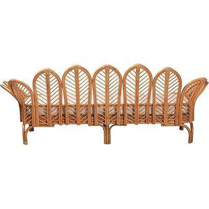 Loften Modern Style Bohemian Light Honey <b>Rattan</b> <b>Daybed</b> for Outdoor Leisure Poolside Courtyard Park Vietnam - Product Image 4