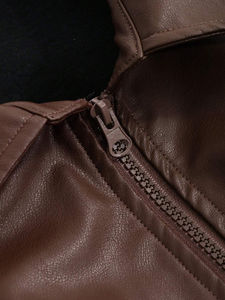 Veste de moto en cuir PU multi-fermeture à glissière pour femmes en gros avec personnalisation complète - Product Image 5