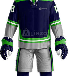 เครื่องแบบฮ็อกกี้น้ำแข็งไซส์พิเศษสำหรับผู้ใหญ่เครื่องแบบฮ็อกกี้น้ำแข็งออกแบบโลโก้ของคุณเอง - Product Image 3