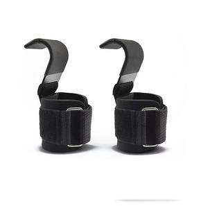 Crochets de musculation robustes en gros personnalisés avec sangles antidérapantes pour l'entraînement en salle de sport, crochets de musculation - Product Image 5