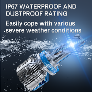 HAIZ - Faro LED C80 Súper Brillante de 180 W, 36000 lm, H7, H11, 9005, 9006, H4, Accesorios para Sistemas de Iluminación de Automóviles, Bombillas LED para Automóviles - Product Image 6