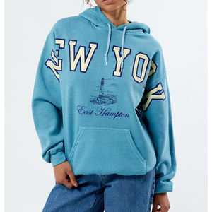 Ropa de calle de alta calidad, suéter, sudaderas con capucha para mujer, sudaderas con capucha de tamaño personalizado para mujer, ropa de mujer de algodón - Product Image 5