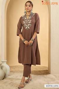 Venta al por mayor de algodón listo para imprimir Kurti Bottom Collection catálogo completo con descuentos para ocasiones de fiesta - Product Image 3