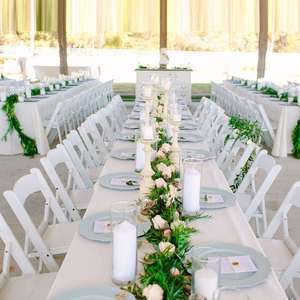 White Wood and Resin <strong>Folding</strong> <strong>Chairs</strong> <strong>Chair</strong> Wedding Decoration High Quality Hotel <strong>Dining</strong> <strong>Chair</strong> - Product Image 4