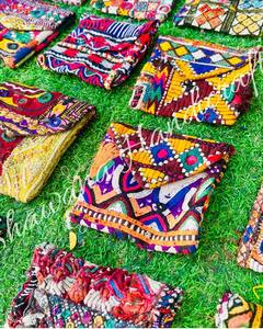 Banjara <b>Wallet</b>, Coin Purse, Handmade, Vintage Boho Purse Tribal <b>Clutch</b> Bag - Product Image 5