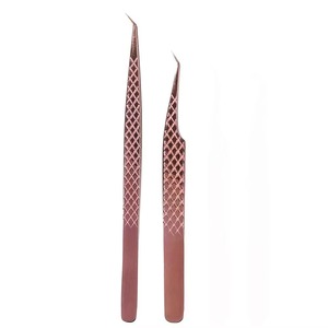 Pinzas de Acero Inoxidable de Alta Calidad con Punta Fina para Pestañas, Manipulación Precisa de Pestañas, Duraderas, Uso Profesional - Product Image 5