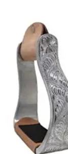 Étriers d'exposition en aluminium fantaisie Équipements de cheval multifonctionnels Western Horse Riding Tack Accessoires de cheval Conception personnalisée - Product Image 4