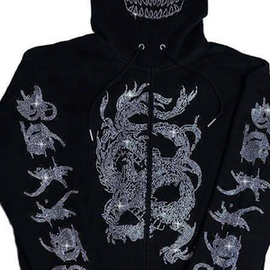 Sudadera con capucha personalizada para hombre, calidad superior para equipos deportivos, ropa de trabajo bordada, impresión por sublimación DTG DTF, Envío Mundial - Product Image 3