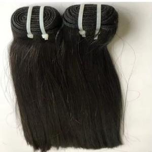 Paquete de cabello indio crudo al por mayor de proveedor de la India Paquetes de cabello doble con 100% textura suave Sin enredos Cabello ligero - Product Image 3