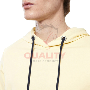 Sudadera con capucha de algodón 100% personalizable para hombre, sudadera de lana sólida de invierno con estampado de logotipo, estilo térmico cómodo a la venta - Product Image 5