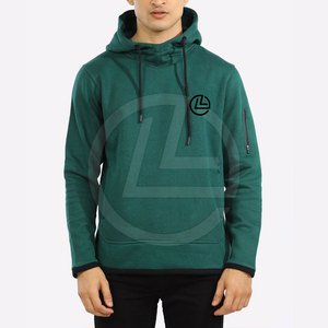 Sweat à capuche pour homme, hiver, polyester/coton, look élégant, confort quotidien, style athlétique avec tissu extensible - Product Image 1