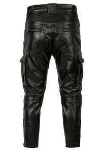 New Arrival SPORTSWORLD <b>Mens</b> Black Leather Trousers Motorbike Motorcycle <b>Jeans</b> <b>Biker</b> Cowhide Soft Pants Model SWG-MHO-0030 - Product Image 5