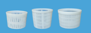 Stampo per Formaggio Crotonese Cm. 19,5x17,5x 13,5 H Capacit Gr. 2.500 - Product Image 1