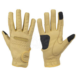 Meilleure vente Gants d'équitation d'été de haute qualité avec logo personnalisé imprimé en cuir Fabriqué au Pakistan Nouveau design pour l'équitation - Product Image 1